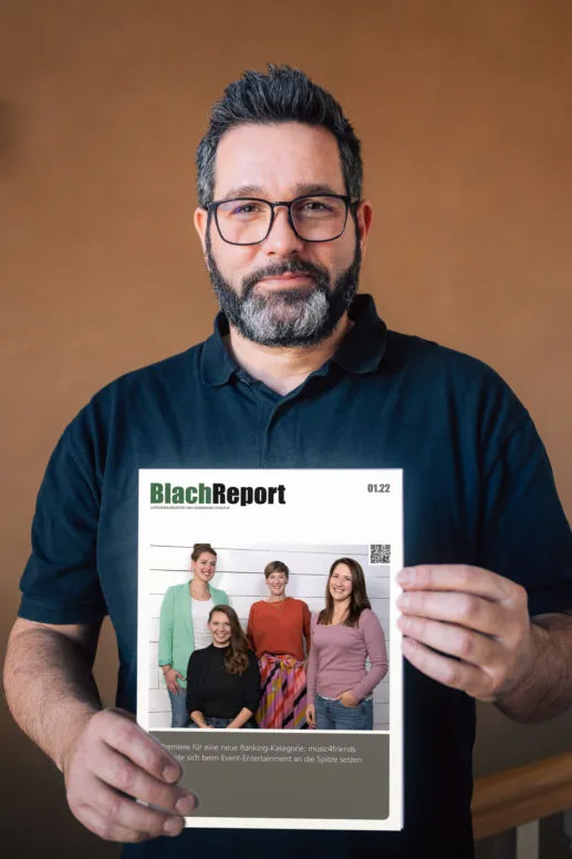 Erster Platz beim Blach Report Ranking im Bereich Event-Entertainment.